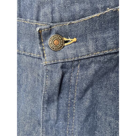 Vintage 70s Orange Tab Jeans Levi’s Men’s 34 X 30 Talon Zipper - Picture 6 of 16